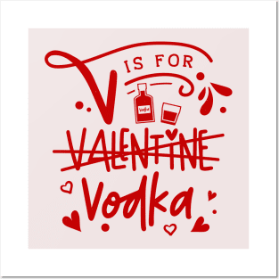 V is for Vodka Posters and Art